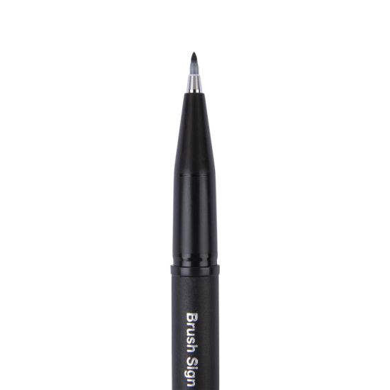 Ручка-кисть Brush Sign Pen Pigment (Серый) SESP15-N (Pentel®) Япония