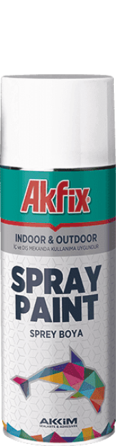 Спрей-краска глянцевая (RAL6016) зелёная 300г. (AKFIX®) Турция