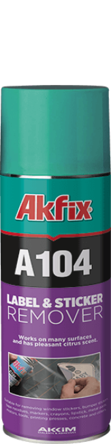 Очиститель-спрей клея от наклеек A104 200мл (AKFIX®) Турция