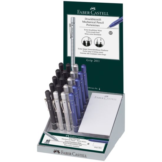 Карандаш механический 0,7mm Grip 2011, с ластиком (Faber-Castell) Германия