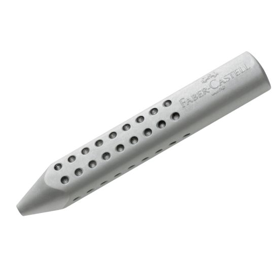 Ластик Grip 2001, трехгранный, серый, 90*15*15мм (Faber-Castell) Малайзия