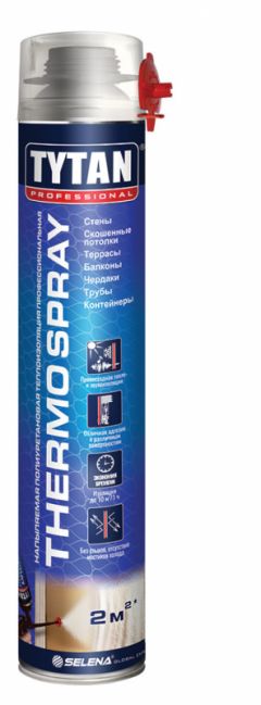 Теплоизоляция напыляемая THERMOSPRAY 870мл (Tytan®)