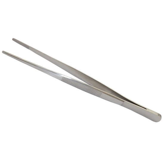 Пинцет прямой 250х2,5мм (J-16-026) (Surgicon®) Пакистан