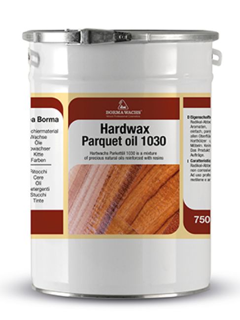 Паркетное масло Hardwax parquet oil 1л (Прозрачный) (Borma Wachs®) Италия