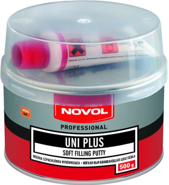 Шпатлёвка ПЭ UNI универсальная 1кг (NOVOL®) Польша