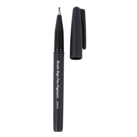 Ручка-кисть Brush Sign Pen Pigment (Сепия) SESP15-SP (Pentel®) Япония