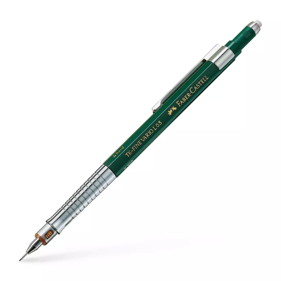 Карандаш механический 0,5mm TK-Fine Vario L, HB с ластиком (Faber-Castell) Япония