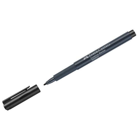 Маркер для декорирования Creative чёрный, пулевидный, 1,5мм (Faber-Castell) Германия