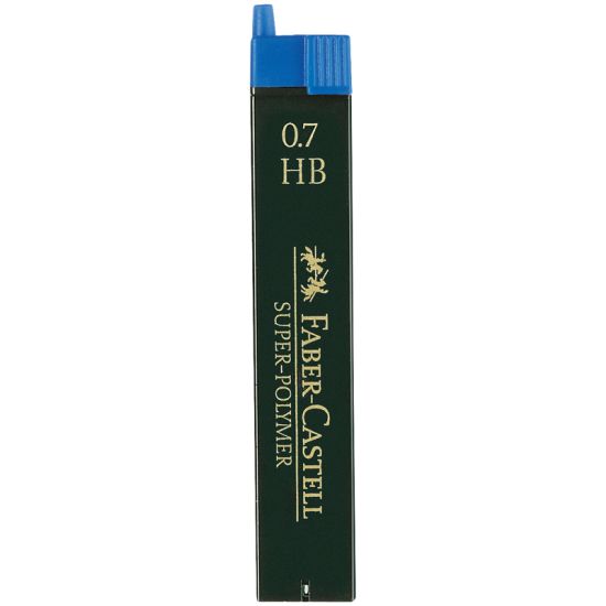 Грифель 0.7mm / HB для механических карандашей Super-Polymer 12шт (Faber-Castell) Бразилия