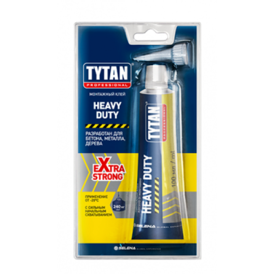 Монтажный клей HEAVY DUTY бежевый 100мл (Tytan®)