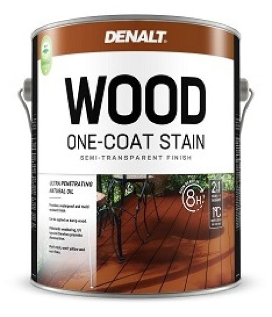 Масло 6407 WOOD One-coat stain (полупрозрачное) 0,927л (DENALT®) Канада
