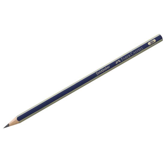 Карандаш чернографитный 3H / Goldfaber 1221 (Faber-Castell) Индонезия