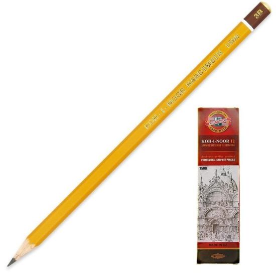 Карандаш чернографитный 1500/3B (KOH-I-NOOR) Чехия