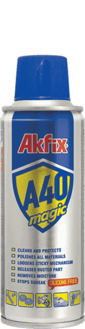 Смазка универсальная A40 Magic spray 200мл. (AKFIX®) Турция
