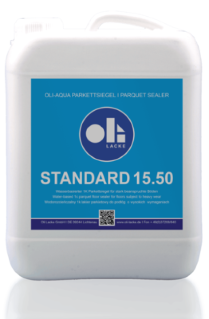 Лак паркетный STANDARD 15.50-4 полуматовый 5L (Oli-Lacke)