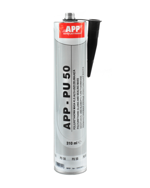 Клей-герметик ПУ PU-50 1K (Чёрый) 310мл (APP®) Польша