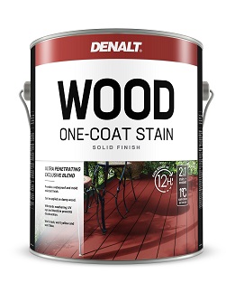 Масло 6408 WOOD One-coat stain (укрывное) 0,927л (DENALT®) Канада