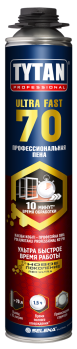 Пена профессиональная Professional Ultra 70 870мл (Tytan®) РОССИЯ