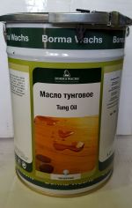 Масло тунговое 5л (Прозрачный) Borma Wachs®
