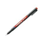 Маркер перманентный E-141 F col.002 красный 0.6мм (EDDING®) Япония
