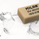 Ластик 1420 каучуковый прямоугольный 55x23x13мм (Milan®) Испания