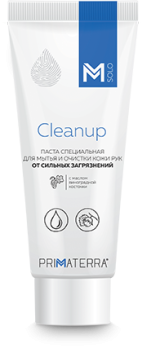 Паста очищающая Cleanup для рук с абразивом 200мл (М SOLO®) РОССИЯ
