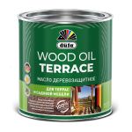 Масло деревозащитное WOOD OIL TERRACE 0,8л бесцветное (Dufa®) РОССИЯ