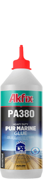 Клей ПУ прозрачный PA380 (D4) Морской клей 800г. (AKFIX®) Турция