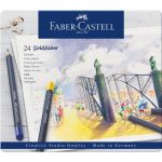 Набор карандашей цветных, 24цв., Goldfaber в метал. упаковке (Faber-Castell) Германия