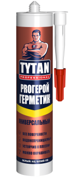 Герметик акрил. Professional ProГерой (Бесцветный) 280мл (Tytan®) РОССИЯ